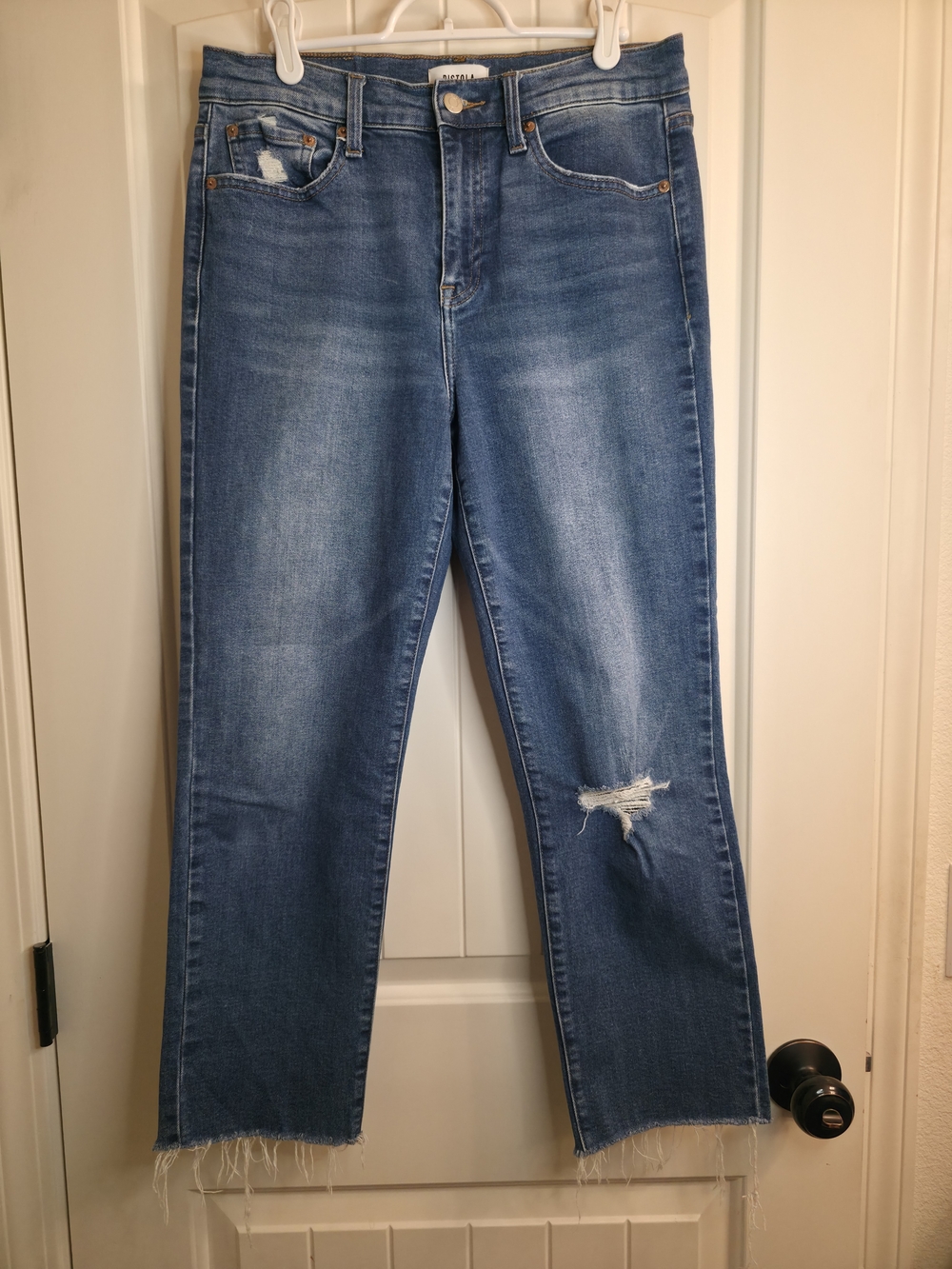Pistola Denim Cassie Super High Rise Straight Jean in the wash "Legend" Size 29
